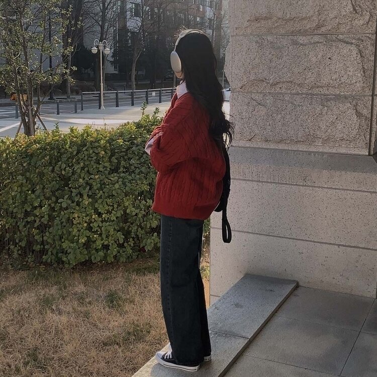 어바웃 데님 와이드 팬츠 2color 진청