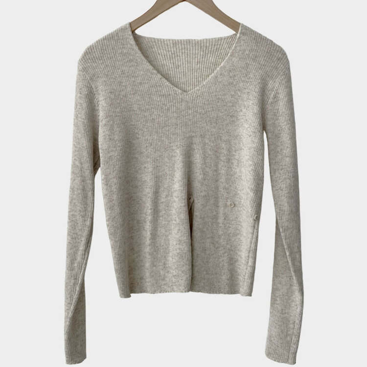 여리핏 정석 2탄 랩 니트 4color