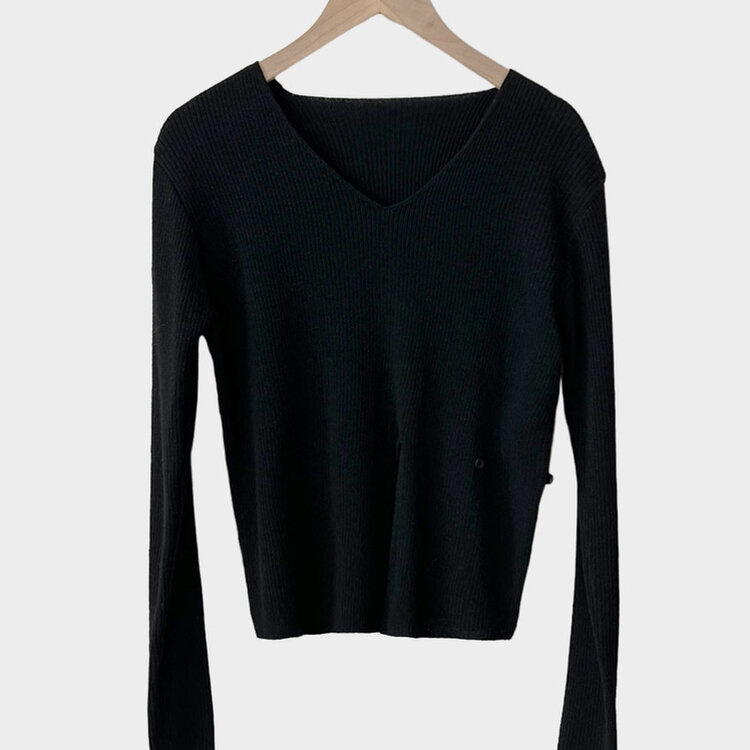 여리핏 정석 2탄 랩 니트 4color