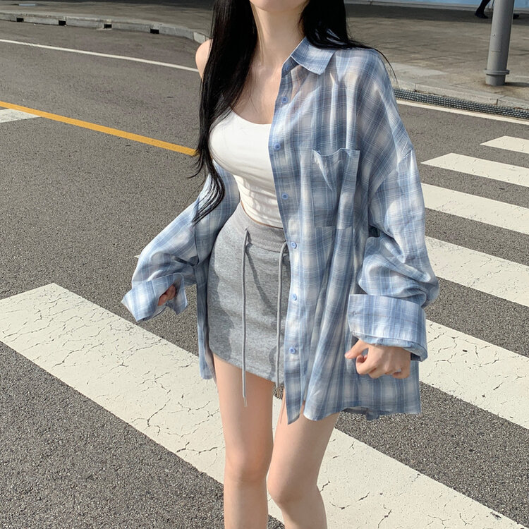 다미 허리 밴딩 콘솔 지퍼 속바지 트레이닝 미니 숏 스커트 치마 그레이