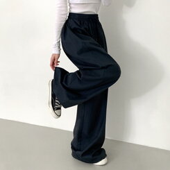 【SHORT/BASIC/LONG 丈別】2WAYオーバーフィットワイドパンツ CHARCOAL