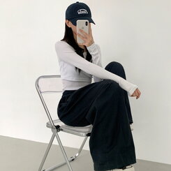 【SHORT/BASIC/LONG 丈別】2WAYオーバーフィットワイドパンツ CHARCOAL