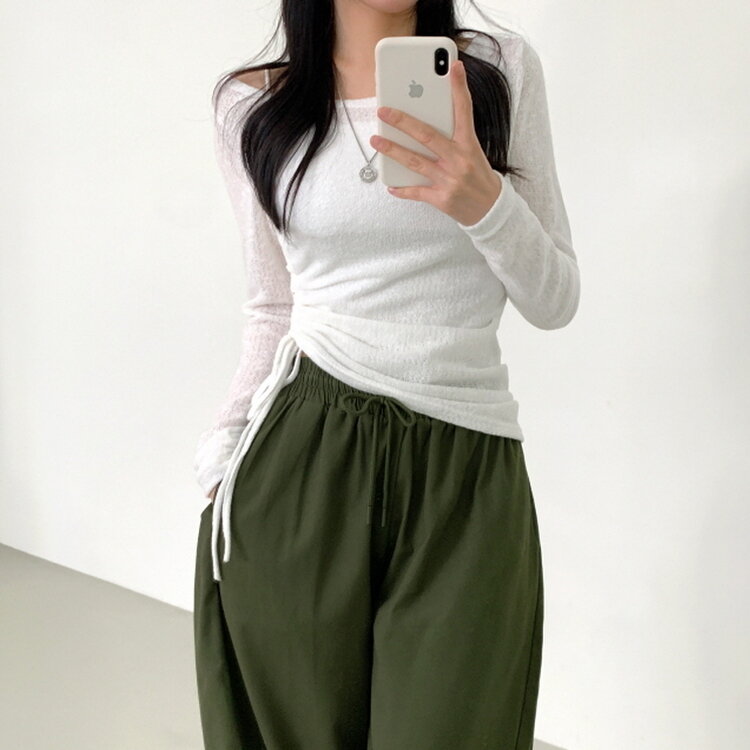 【SHORT/BASIC/LONG 丈別】2WAYオーバーフィットワイドパンツ KHAKI