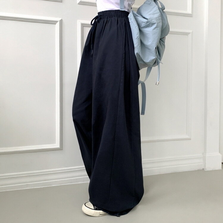 【SHORT/BASIC/LONG 丈別】2WAYオーバーフィットワイドパンツ CHARCOAL