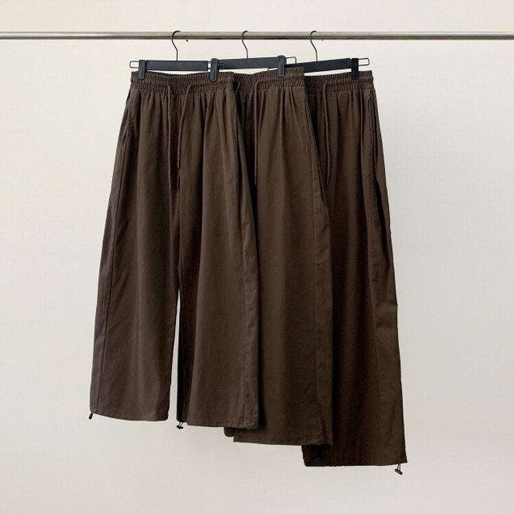 【SHORT/BASIC/LONG 丈別】2WAYオーバーフィットワイドパンツ