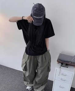 ファッション雑貨 レタリングボールキャップ GRAY