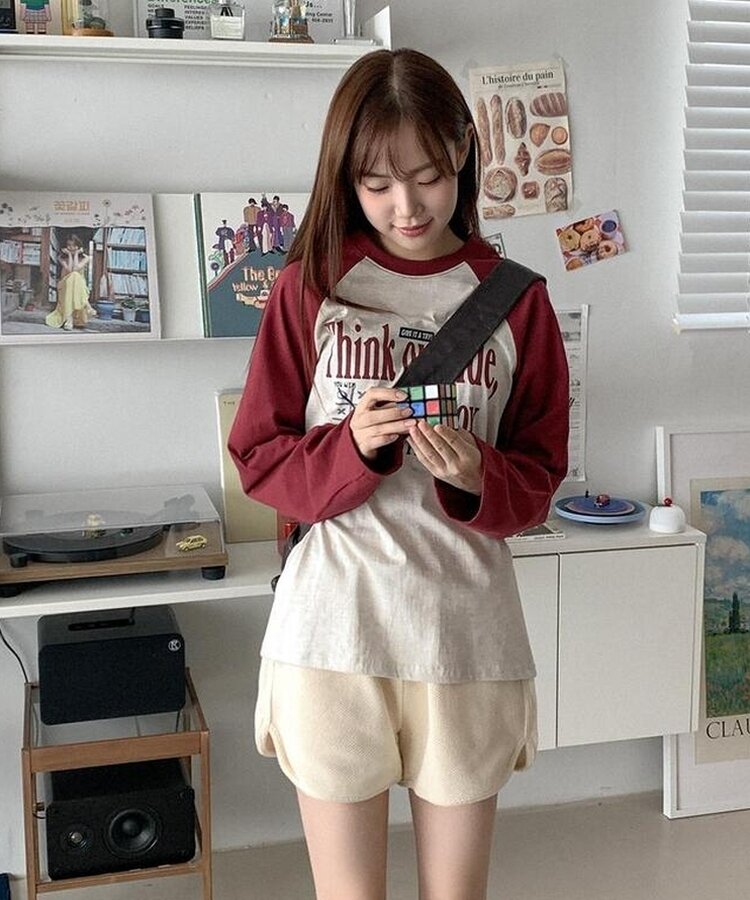 ワッフルバンディングショートパンツ CREAM
