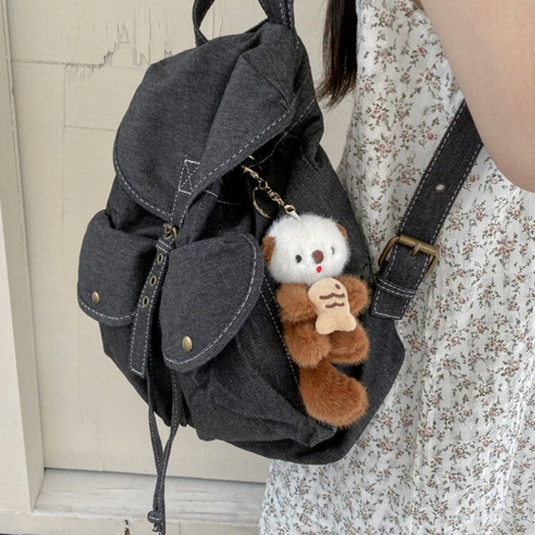 ラッコバッグキーリング BROWN