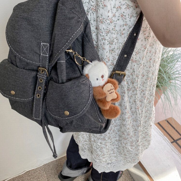 ラッコバッグキーリング BROWN