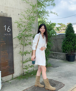 トレンチラップミニワンピース IVORY