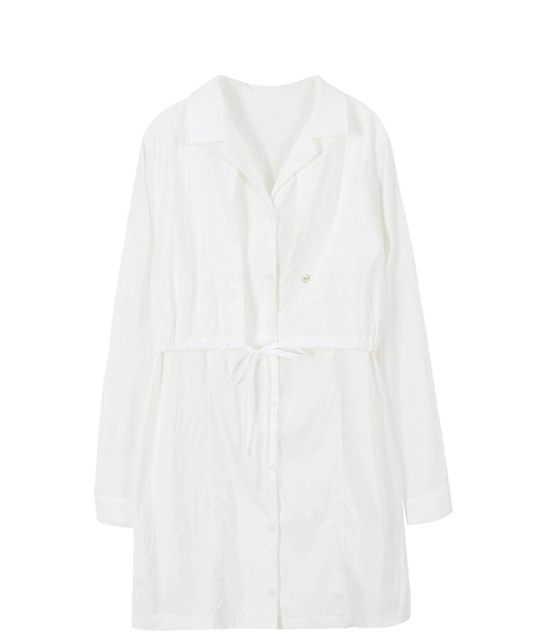 トレンチラップミニワンピース