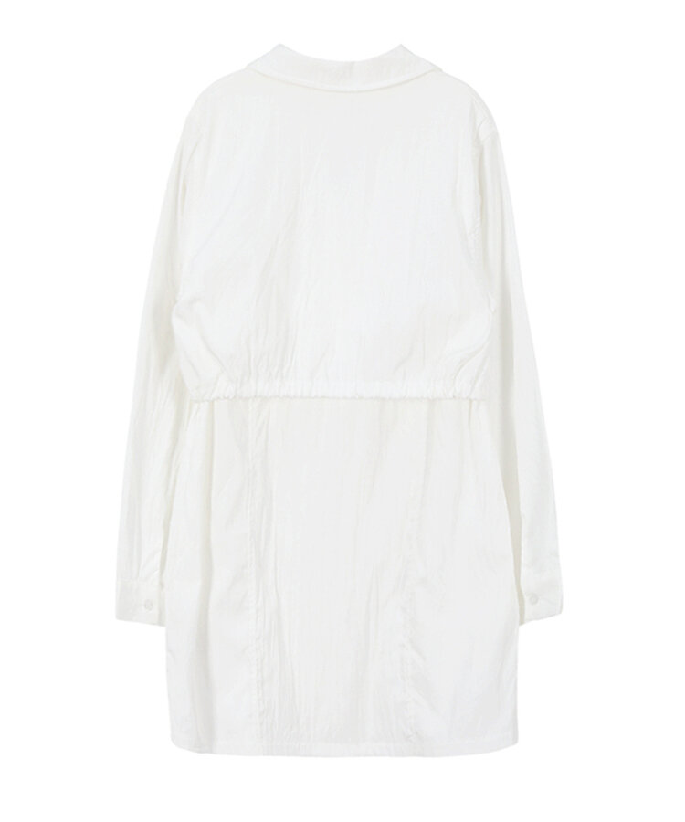 トレンチラップミニワンピース