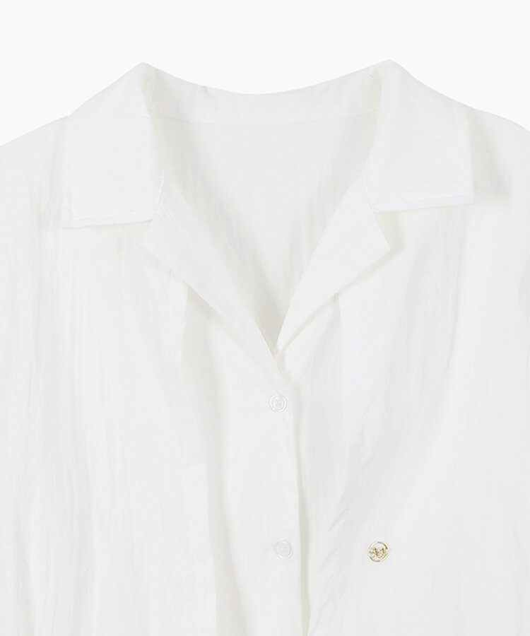 トレンチラップミニワンピース