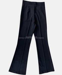 スラックス 【SHORT/LONG 丈別】テネットスリットブーツカットスラックス