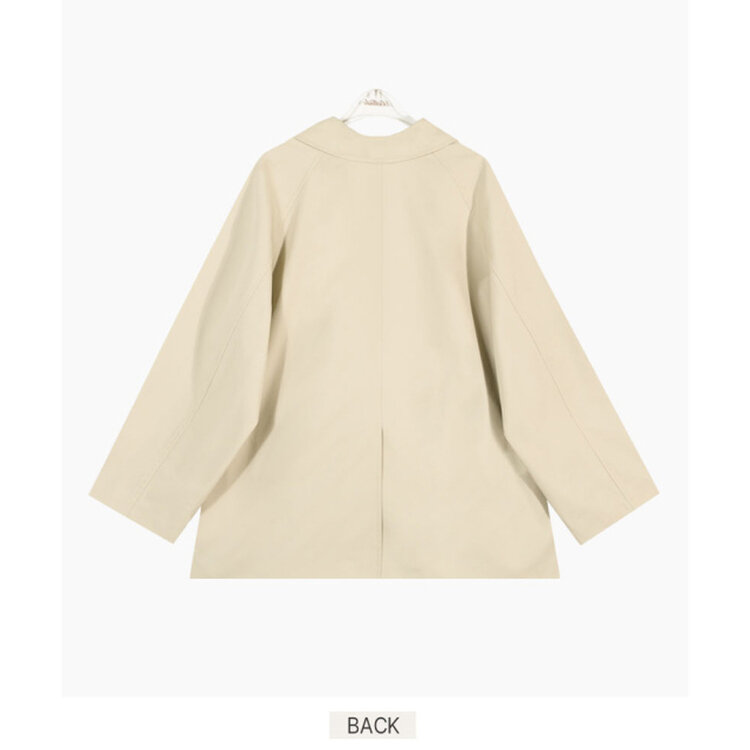 SJP12467 ガーリーシングルハーフトレンチコート コート - BEIDELLI