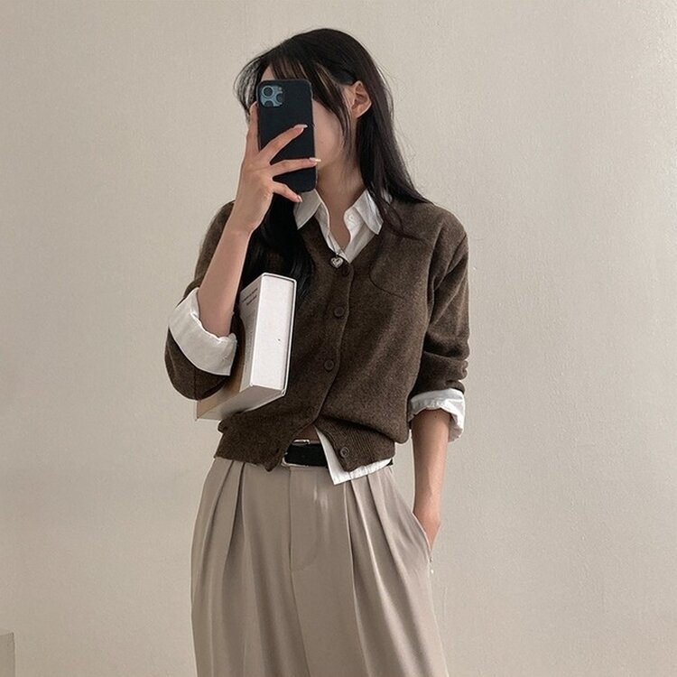 리스트 투핀턱 벨트 롱 와이드 슬랙스 팬츠 베이지