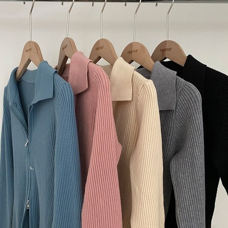 프레디 골지 카라 투웨이 긴팔 집업