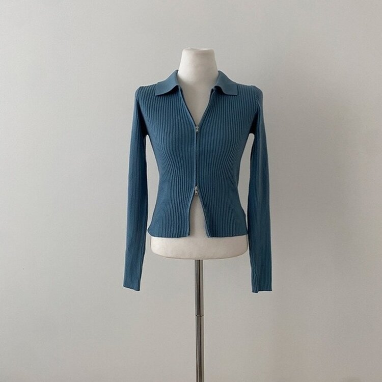 프레디 골지 카라 투웨이 긴팔 집업