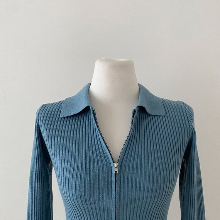 프레디 골지 카라 투웨이 긴팔 집업