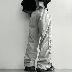 トーメンツーラインシャーリングツーウェイパンツ GRAY