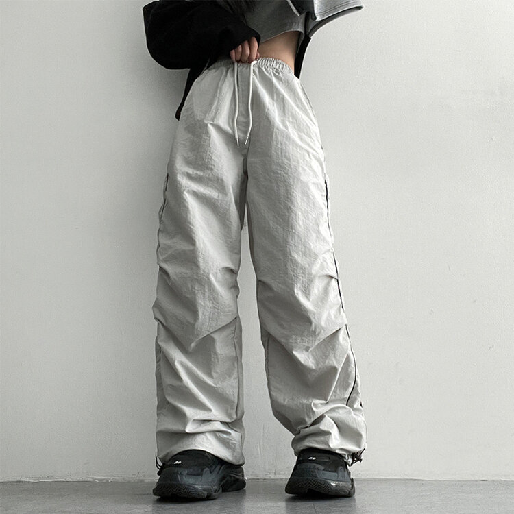 トーメンツーラインシャーリングツーウェイパンツ GRAY