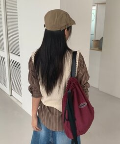 ファッション雑貨 コットンハンチングキャップベレー帽 BEIGE