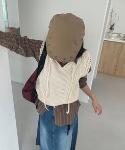 ファッション雑貨 コットンハンチングキャップベレー帽 BEIGE