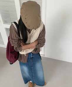 ファッション雑貨 コットンハンチングキャップベレー帽 BEIGE