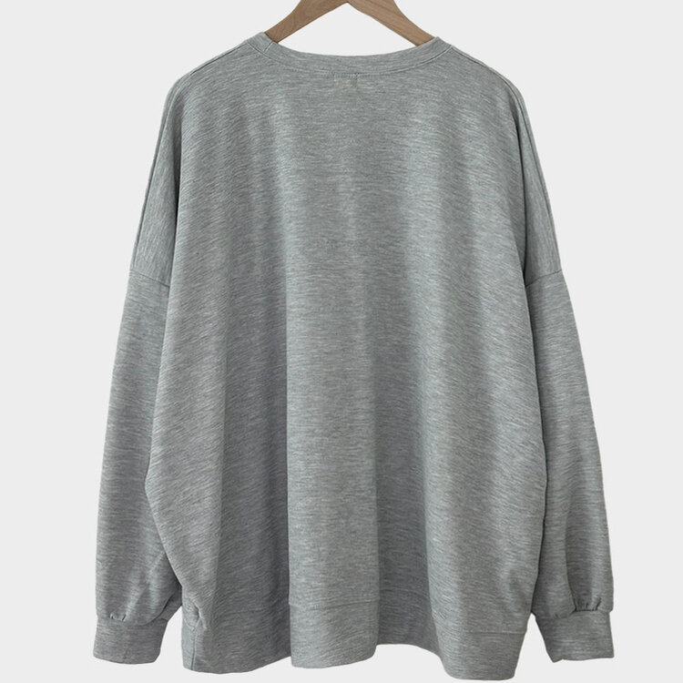 에브리데이 오버핏 무지 소프트 맨투맨 7color