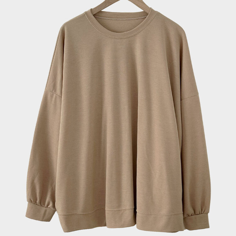 에브리데이 오버핏 무지 소프트 맨투맨 7color