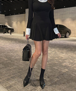 バックバッグ・スクールバッグ チェーンバックパック BLACK