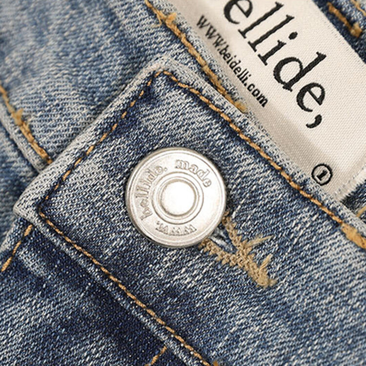 【SHORT/LONG 丈別】ローライズデニムブーツカットパンツ