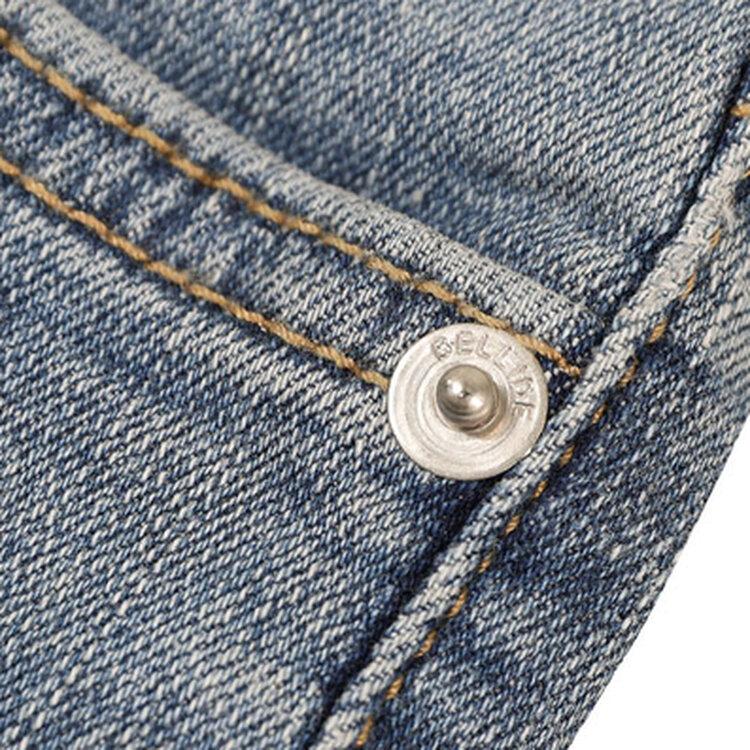 【SHORT/LONG 丈別】ローライズデニムブーツカットパンツ