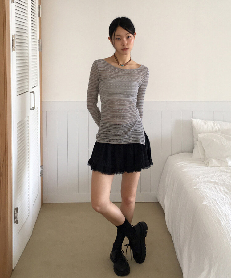 ボヘミアントルコ原石チョーカーネックレス BROWN