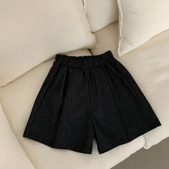 ショートパンツ ハイウエストポケットショートパンツ