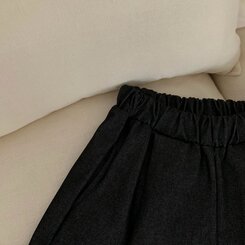 ショートパンツ ハイウエストポケットショートパンツ