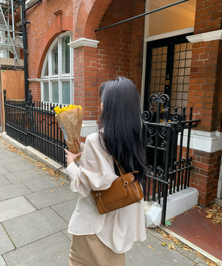 ビンテージスクエアバック BROWN