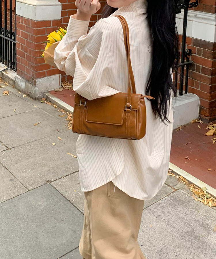 ビンテージスクエアバック BROWN