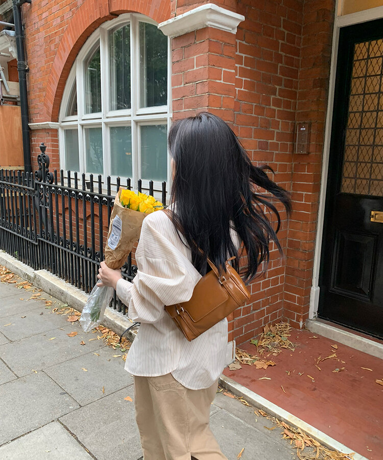 ビンテージスクエアバック BROWN