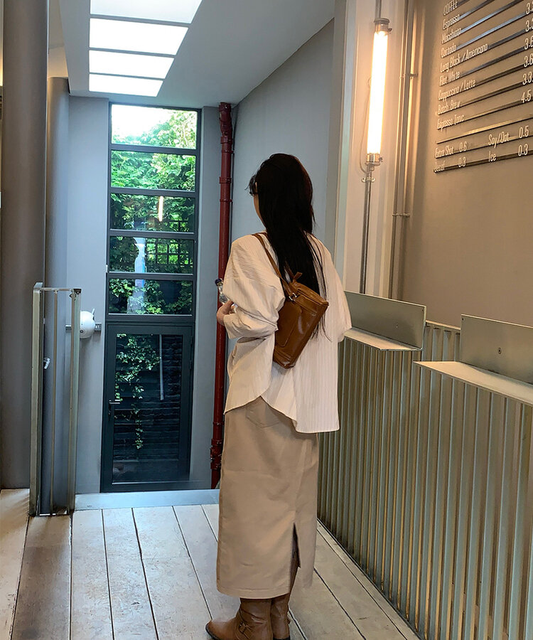 ビンテージスクエアバック BROWN