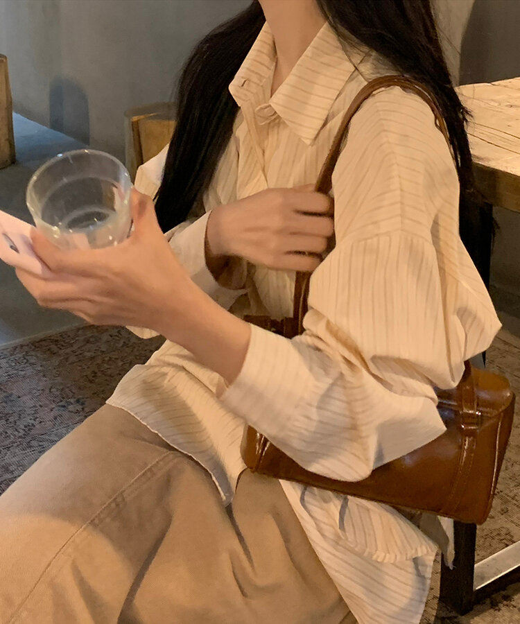 ビンテージスクエアバック BROWN