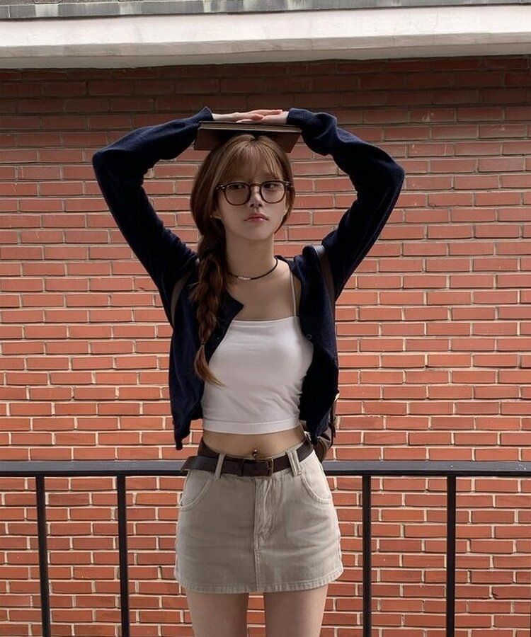 コットンスカートパンツ BEIGE