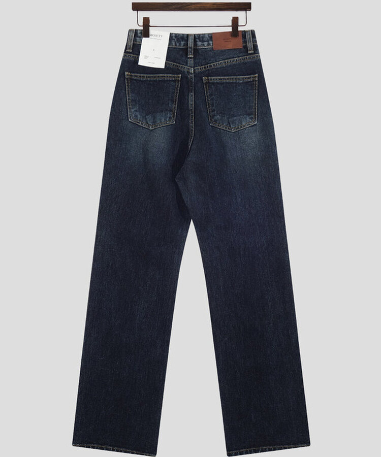 ワイドロングデニムパンツ