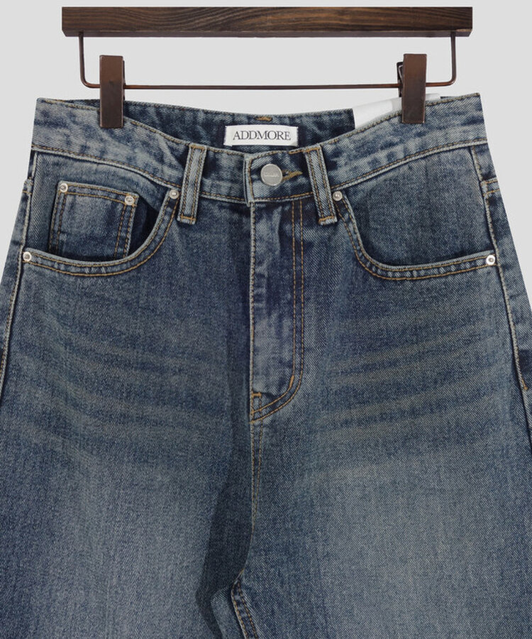 ワイドロングデニムパンツ