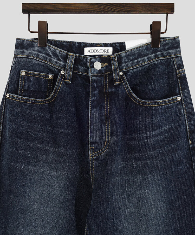 ワイドロングデニムパンツ