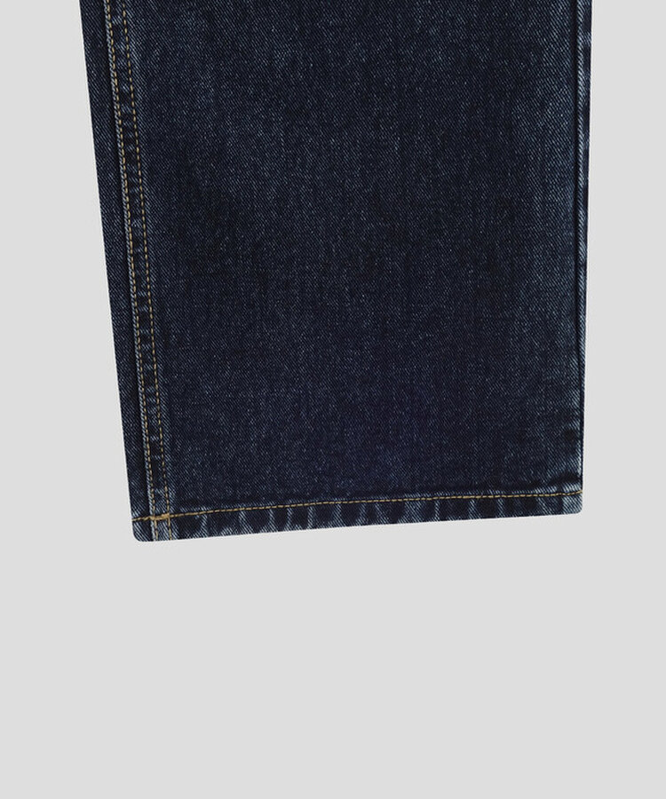 ワイドロングデニムパンツ