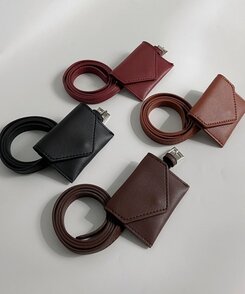 ファッション雑貨 レザーベルトウォレット