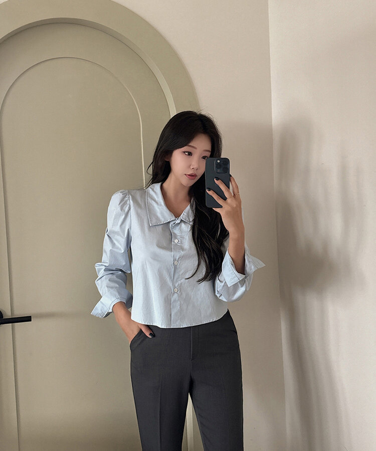 SET】ニットビスチェ＋シャツ｜シャツ｜韓国ファッション通販 SONA