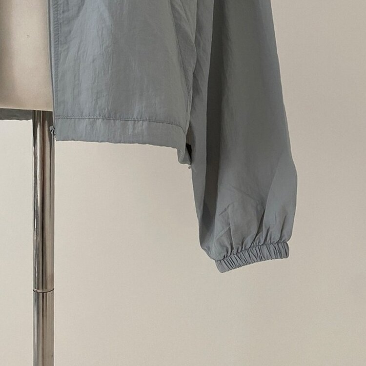 에어즈 윈드브레이커 바스락 스트링 후드 바람막이 자켓