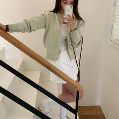 ラウンドペンダントカーディガン6色 GREEN ORIGINAL ver